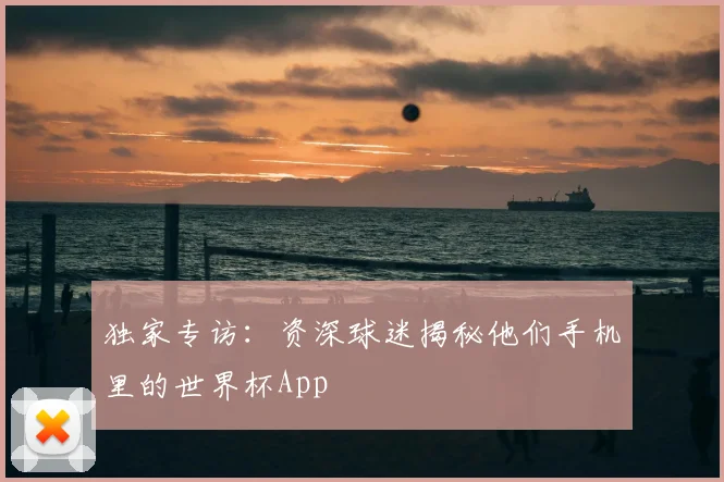 独家专访:资深球迷揭秘他们手机里的世界杯App